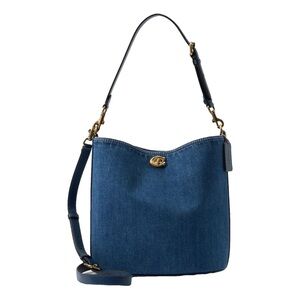 Coach Denim Willow Shoulder Bag